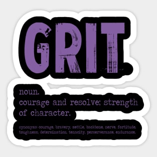 Grit Sticker